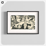 Soyez amoureuses vous serez heureuses - ポール ゴーギャン Poster.