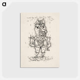 アートポストカード-Ass (Esel)
 - パウル クレー Postcard.
