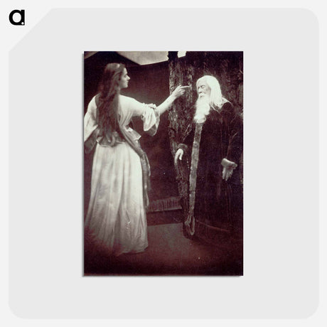 アートポストカード-Vivien and Merlin
 - セントルイス美術館 Postcard.