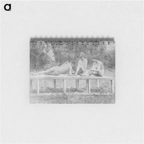 アートメモ帳-Unidentified model, Thomas Anschutz and J. Laurie Wallace - トーマス エイキンズ Memo.