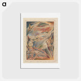 アートポストカード-Jerusalem, Plate 2, Title Page - ウィリアム ブレイク Postcard.