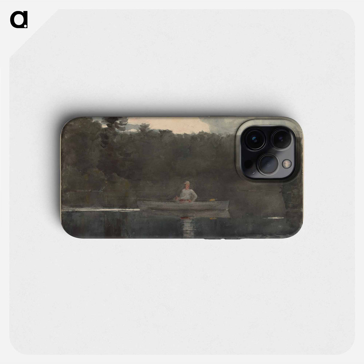 The Lone Fisherman - ウィンスロー ホーマー Phone Case.