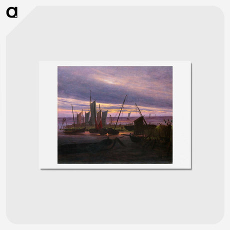 1-97_Caspar-David-Friedrich_hagaki