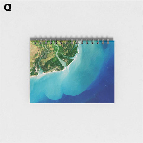 アートメモ帳-The Zambezi River
 - 上空からの地球 Memo.