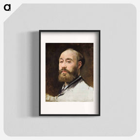 アートポスター-Head of Jean-Baptiste Faure - エドゥアール マネ Poster.