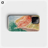 Sunbathing I - Edvard Munch Phone Case.