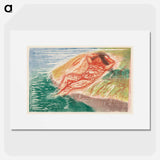 Sunbathing I - Edvard Munch Poster.