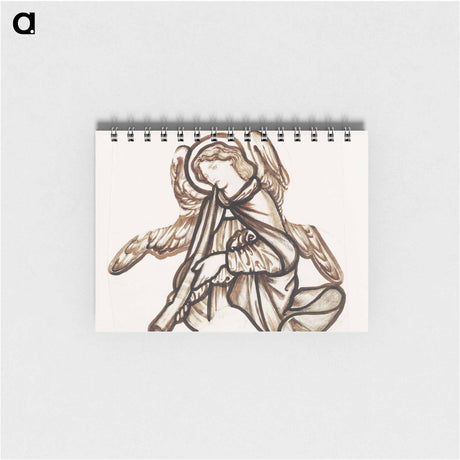 アートメモ帳-Angel Playing a Horn - エドワード バーン ジョーンズ Memo.