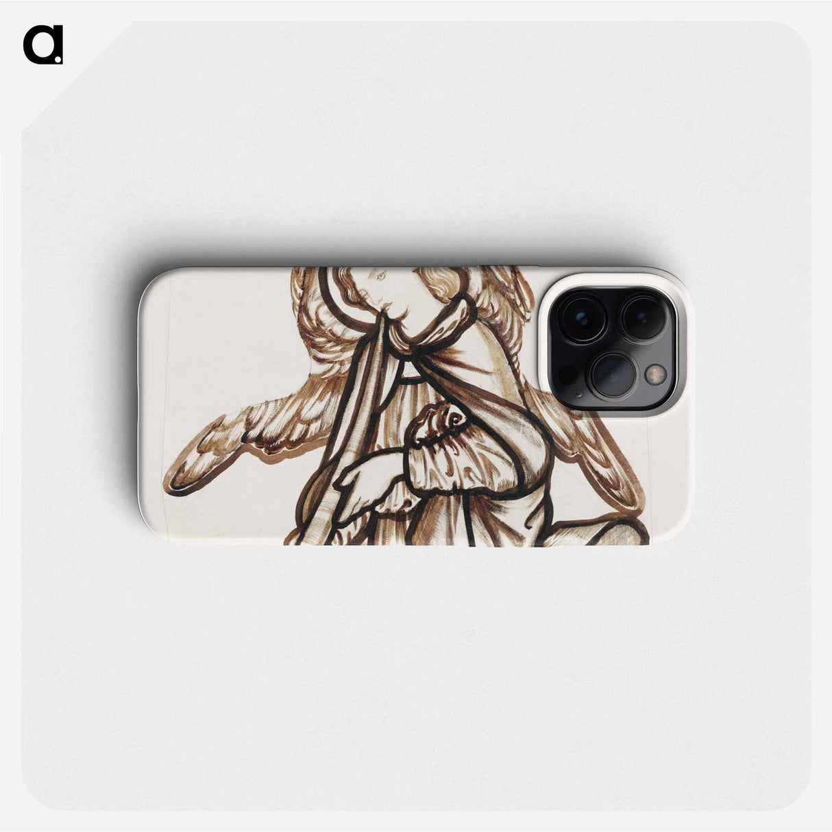 Angel Playing a Horn - エドワード バーン ジョーンズ Phone Case.