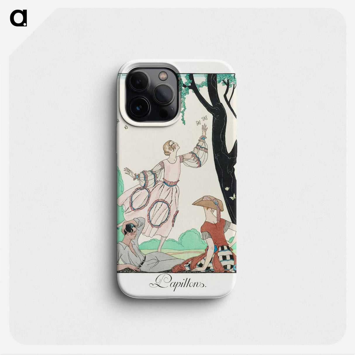 Papillons - Georges Barbier Phone Case.