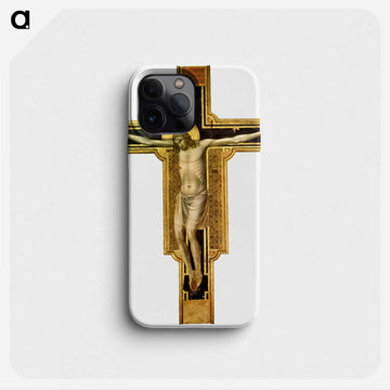 The Crucifixion - ジョット ディ ボンドーネ Phone Case.