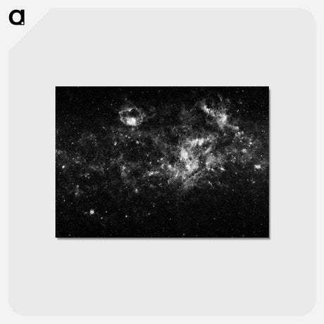 アートポストカード-Milky Way Constellations
 - ハッブル画像 Postcard.