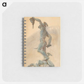 アートメモ帳-Sketch of Cellini's "Perseus" - ジョン シンガー サージェント Memo.