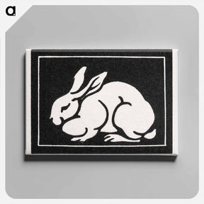 アートパネル-Rabbit - ユリー デ フラーハ Canvas.