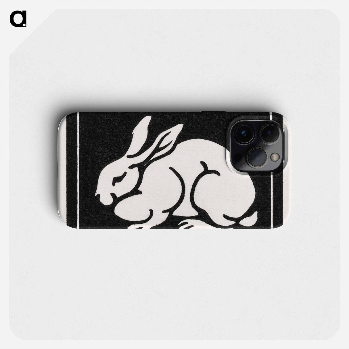 Rabbit - Julie de Graag Phone Case.