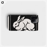 Rabbit - Julie de Graag Phone Case.