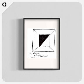 アートポスター-Square - カジミール マレーヴィチ Poster.
