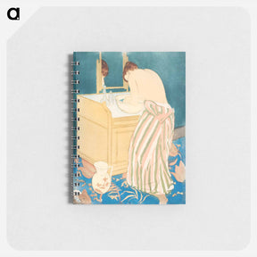 アートメモ帳-Woman Bathing - メアリー カサット Memo.