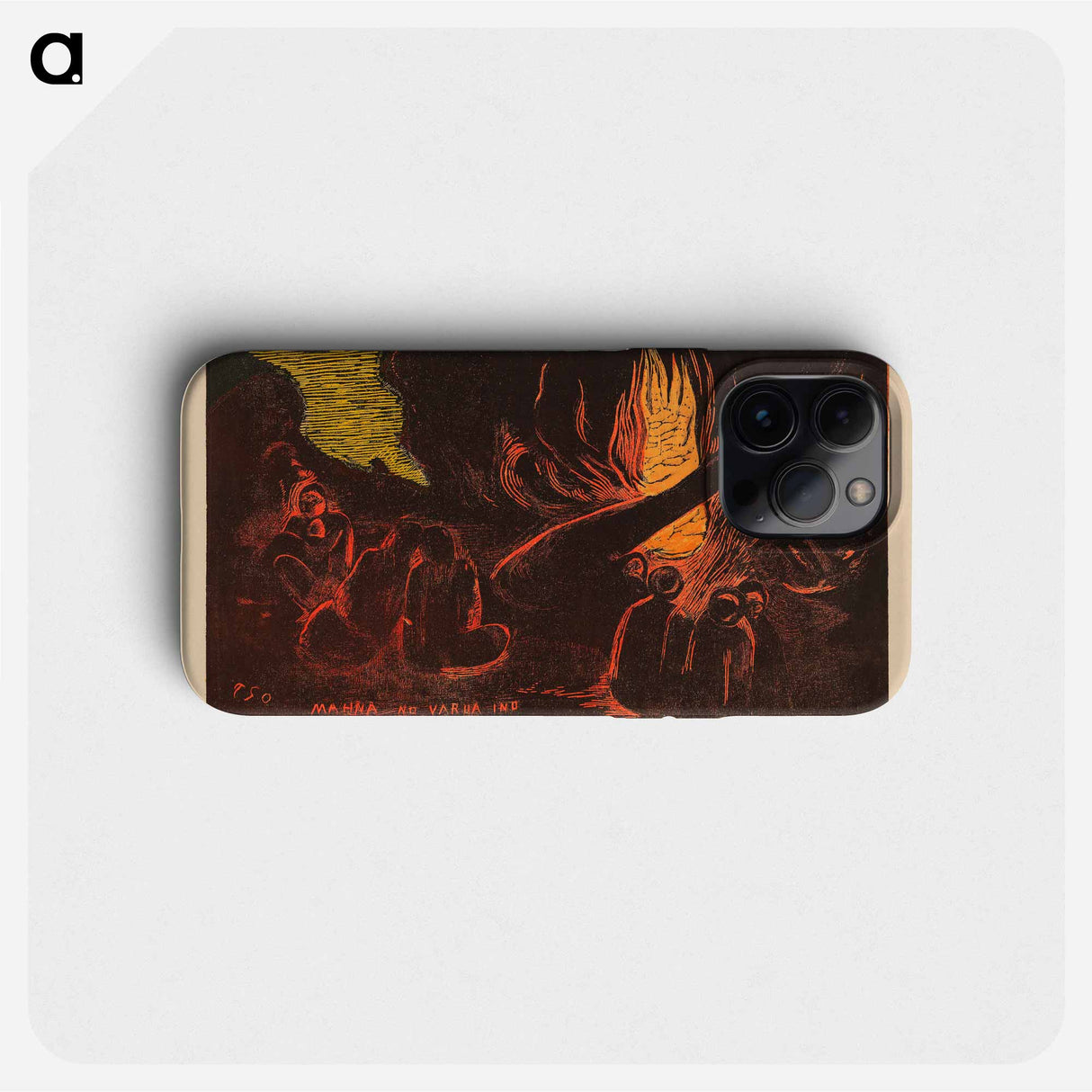 The Devil Speaks - ポール ゴーギャン Phone Case.