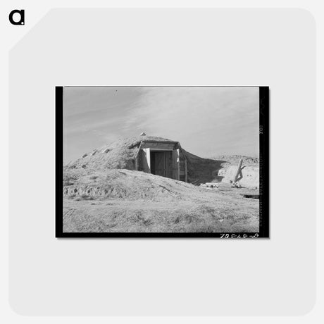 アートポストカード-Black Canyon Cellar
 - ラッセル リー Postcard.
