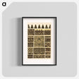 アートポスター-Nineteenth Century Ornament Pattern
 - 装飾の文法 Poster.