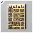 アートパネル-Nineteenth Century Ornament Pattern
 - 装飾の文法 Canvas.
