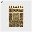 アートポストカード-Nineteenth Century Ornament Pattern
 - 装飾の文法 Postcard.