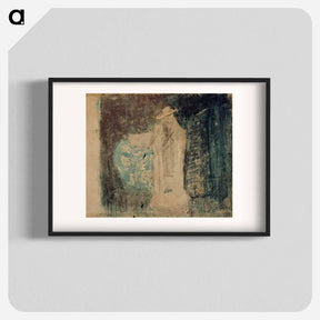 アートポスター-Still Life with statue, vase and jar - テオ ファン ドゥースブルフ Poster.