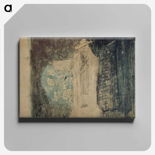 Still Life with statue, vase and jar - テオ ファン ドゥースブルフ Canvas.