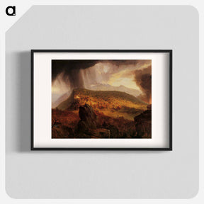 アートポスター-Catskill Mountain House, The Four Elements - トーマス コール Poster.