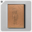 アートパネル-Standing Female Nude From the Back
 - ウィーン博物館 Canvas.