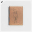 アートメモ帳-Standing Female Nude From the Back
 - ウィーン博物館 Memo.
