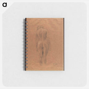 アートメモ帳-Standing Female Nude From the Back
 - ウィーン博物館 Memo.