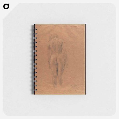 アートメモ帳-Standing Female Nude From the Back
 - ウィーン博物館 Memo.