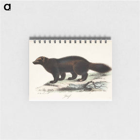 アートメモ帳-Ahma, tidskrift för jägare och naturforskare -lehden kuvitusta - ヴィルヘルム フォン ライト Memo.
