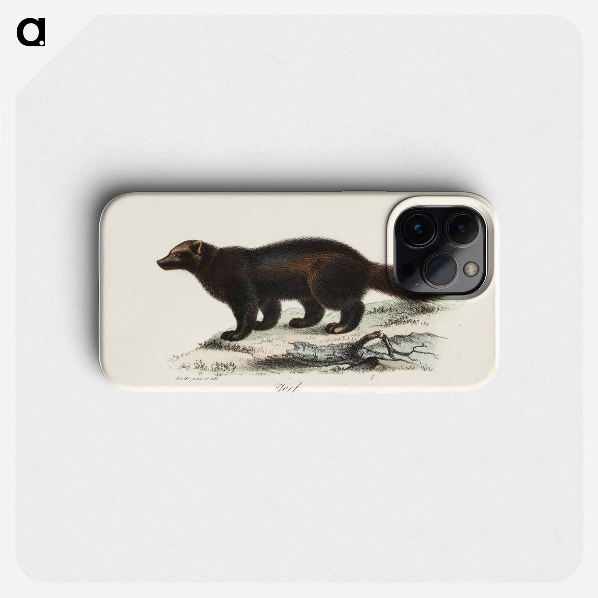 Ahma, tidskrift för jägare och naturforskare -lehden kuvitusta - ヴィルヘルム フォン ライト Phone Case.