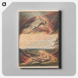 アートパネル-Jerusalem, Plate 35 - ウィリアム ブレイク Canvas.