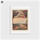 アートポストカード-Jerusalem, Plate 35 - ウィリアム ブレイク Postcard.