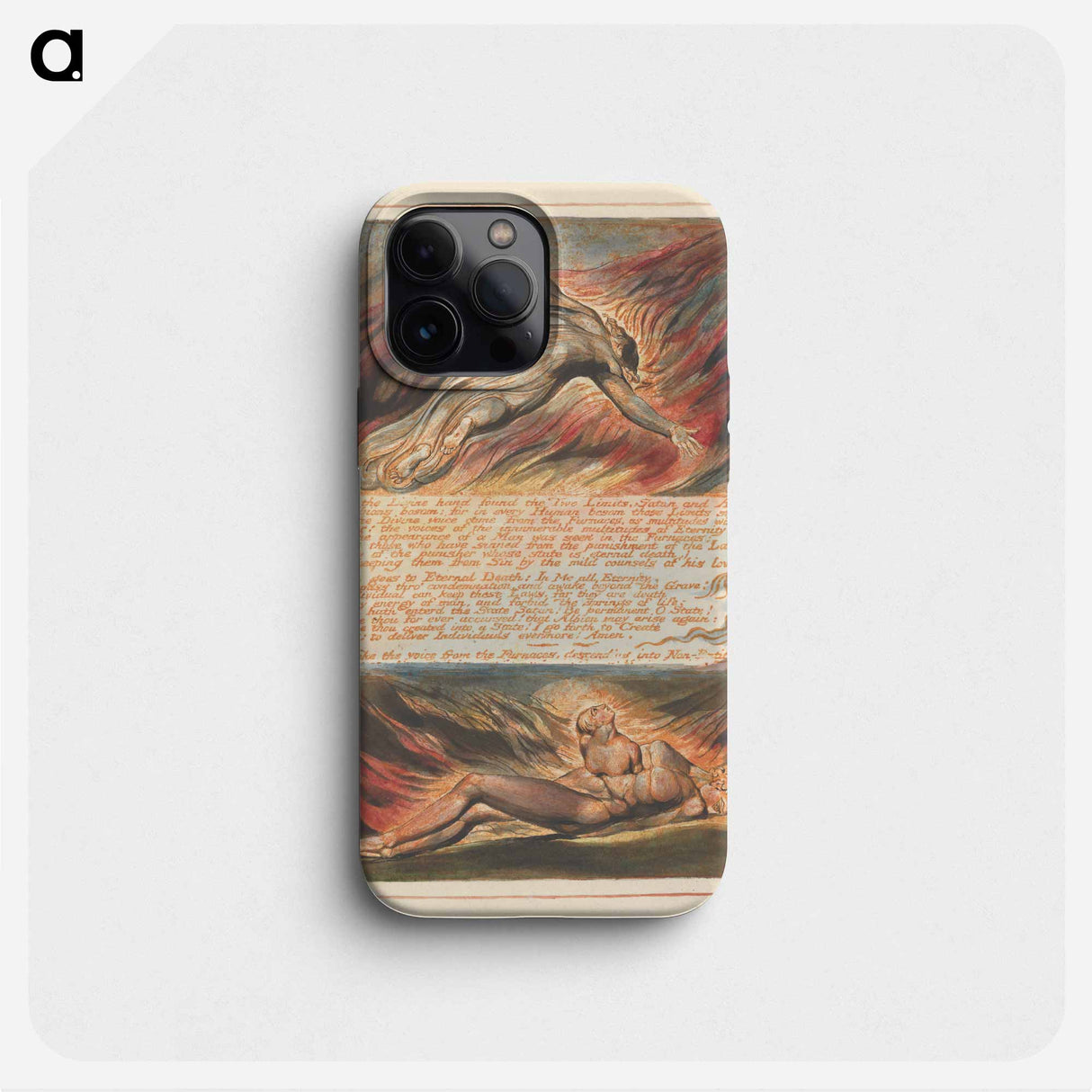 Jerusalem, Plate 35 - ウィリアム ブレイク Phone Case.