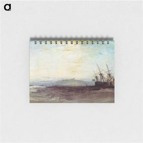 アートメモ帳-A Ship Aground - ウィリアム ターナー Memo.