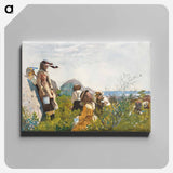 Berry Pickers - Winslow Homer Canvas.