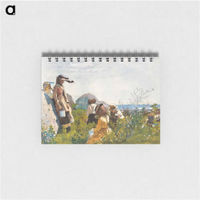 アートメモ帳-Berry Pickers - ウィンスロー ホーマー Memo.