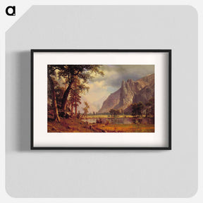 アートポスター-Yosemite Valley - アルバート ビアスタット Poster.