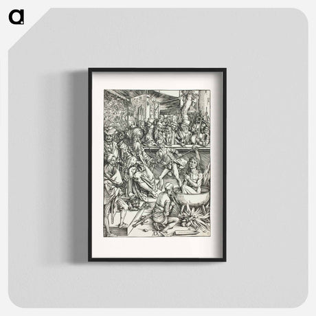 アートポスター-The Martyrdom of Saint John - アルブレヒト デューラー Poster.