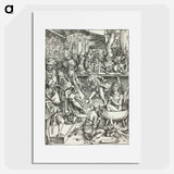 アートポスター-The Martyrdom of Saint John - アルブレヒト デューラー Poster.