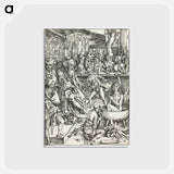 アートポストカード-The Martyrdom of Saint John - アルブレヒト デューラー Postcard.