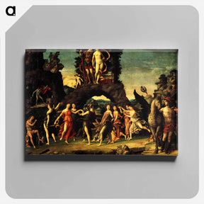 アートパネル-The Parnassus: Mars and Venus - アンドレア マンテーニャ Canvas.