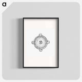 アートポスター-Sun from Ancient History Of Mexico
 - 大英図書館 Poster.