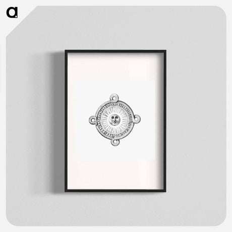 アートポスター-Sun from Ancient History Of Mexico
 - 大英図書館 Poster.