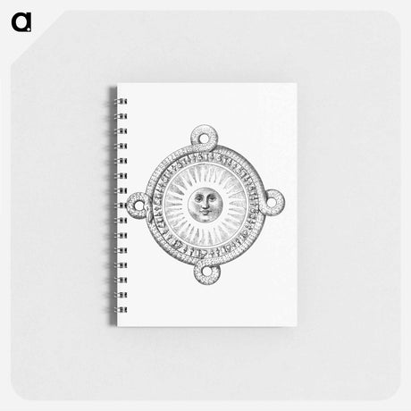 アートメモ帳-Sun from Ancient History Of Mexico
 - 大英図書館 Memo.